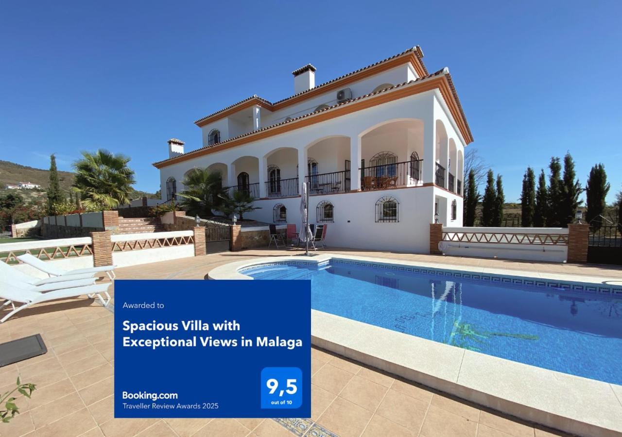 Spacious Villa With Exceptional Views In Malaga Casarabonela Exterior photo
